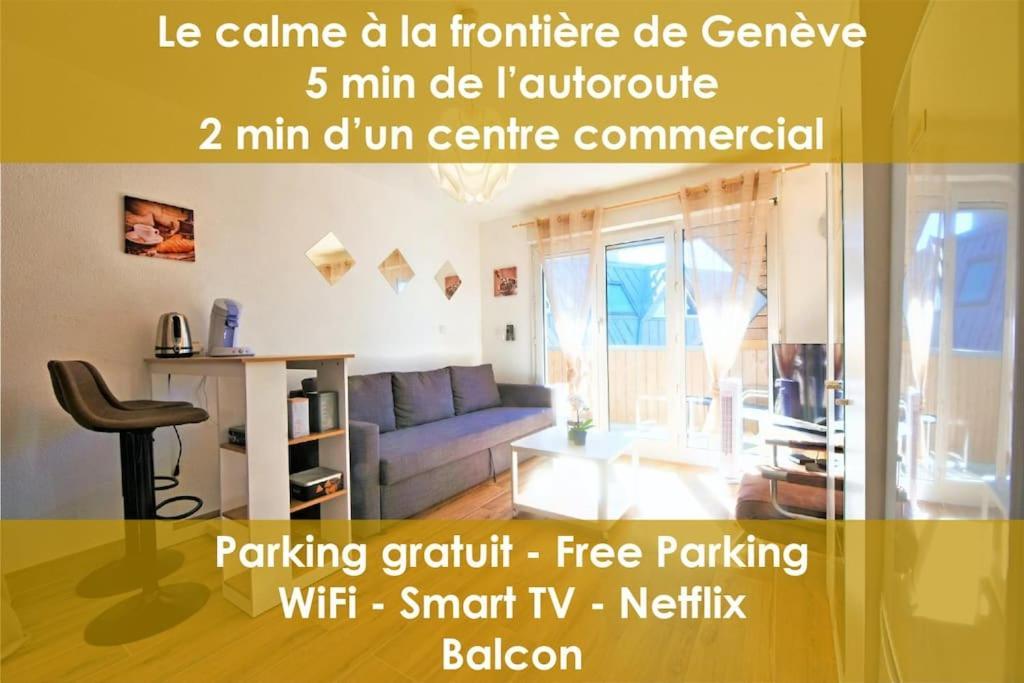 Embnb - Studio Near Geneva - S204,4 Etrembieres Eksteriør billede